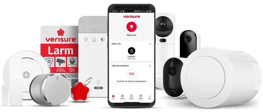 Verisure hemlarm - anpassat larm till rätt pris