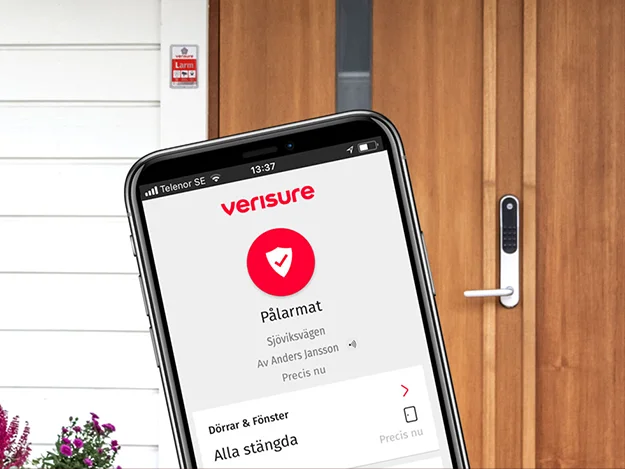 Full kontroll med Verisure App