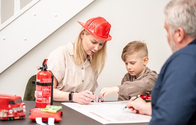 Brandövning i hemmet Brandövning i hemmet