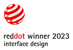 Reddot Winner 2023 interface design